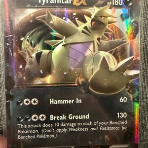 Tyranitar EX Pokémon Card